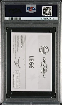 2024 Panini Conmebol Copa America 2024 Legends Leg6 Lionel Messi Italy PSA 10