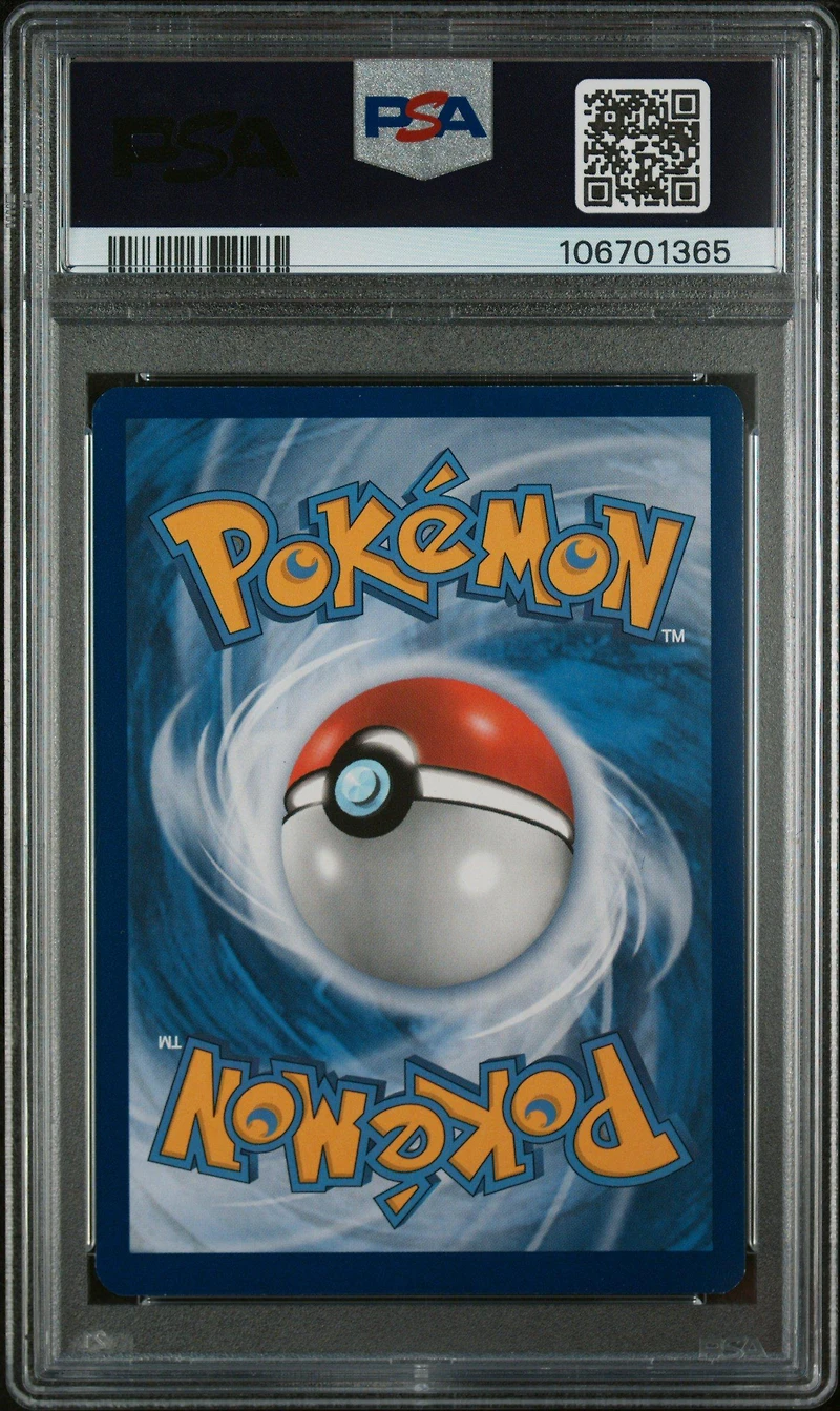 2017 Pokemon Sm Black Star Promo Sm112 Ash's Pikachu I Choose You! PSA