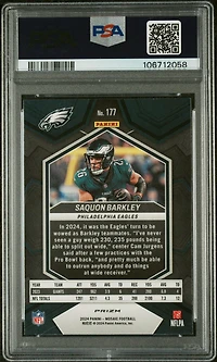 Panini Mosaic Saquon Barkley Genesis PSA 10