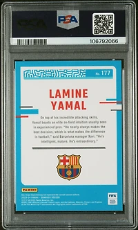 2023-24 Panini Donruss Fifa 177 Lamine Yamal PSA 10