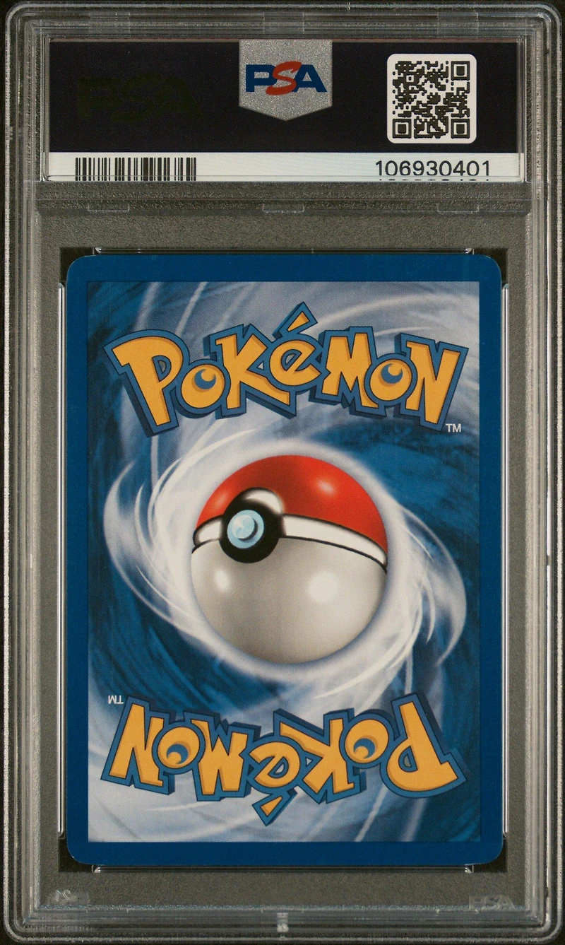2000 Pokemon Gym Heroes 9 Misty's Seadra Holo-prerelease PSA 9