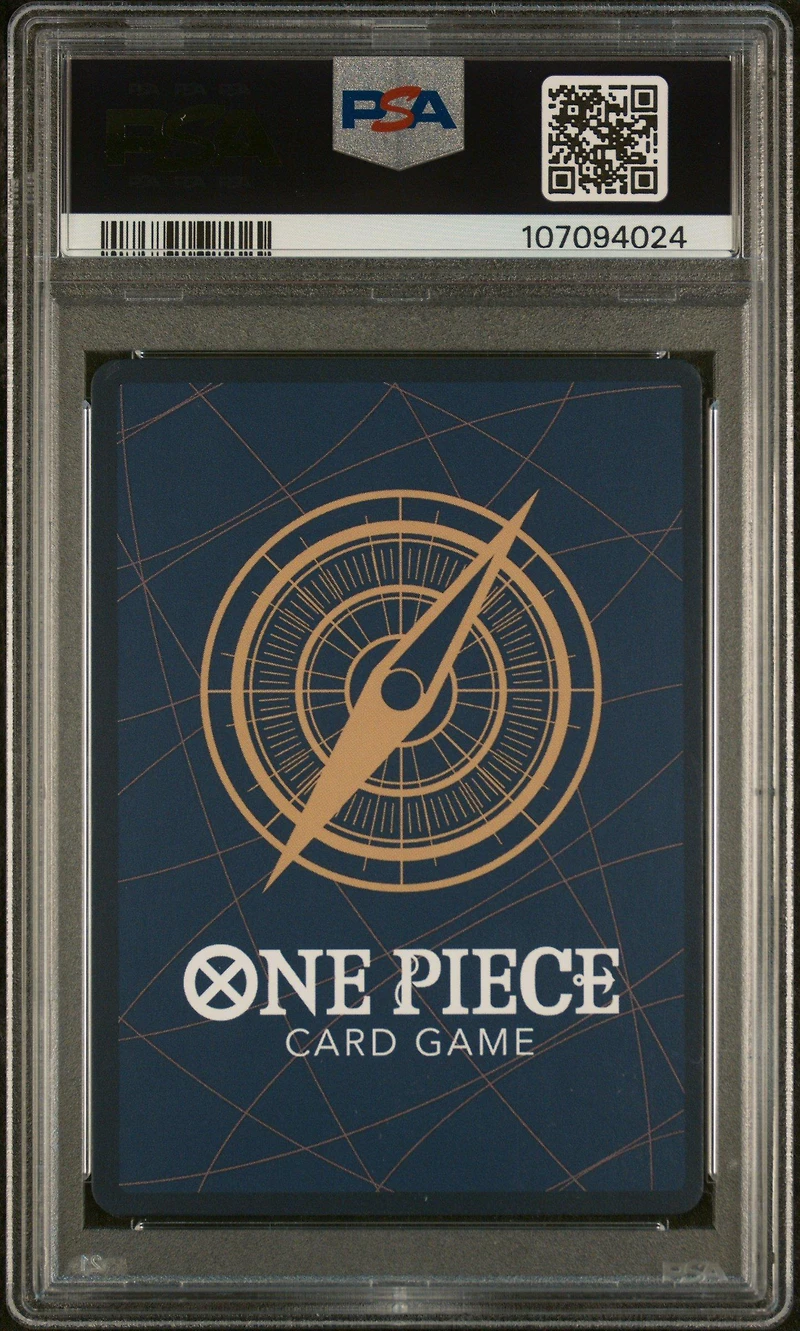 2024 One Piece Japanese Op09-emperors In The New World 119 Monkey D. Luffy Alternate Art PSA 10