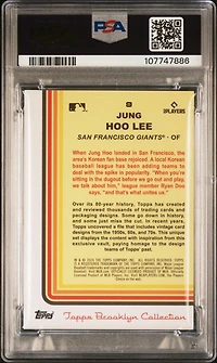 2024 Topps Brooklyn Collection 9 Jung Hoo Lee Black PSA 10