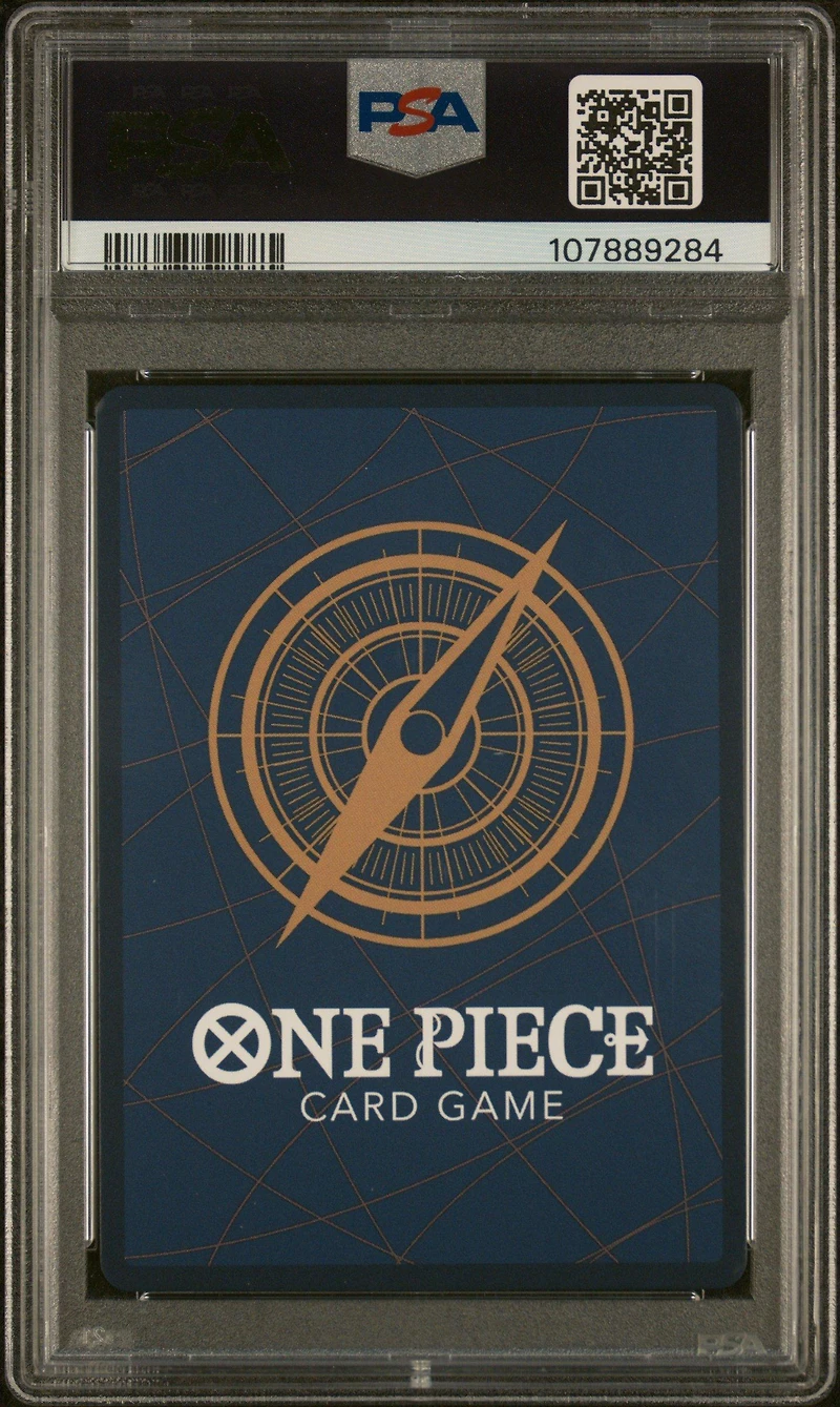 2024 One Piece Japanese Op10-royal Blood 001 Uso-hachi Special Alternate Art PSA 10