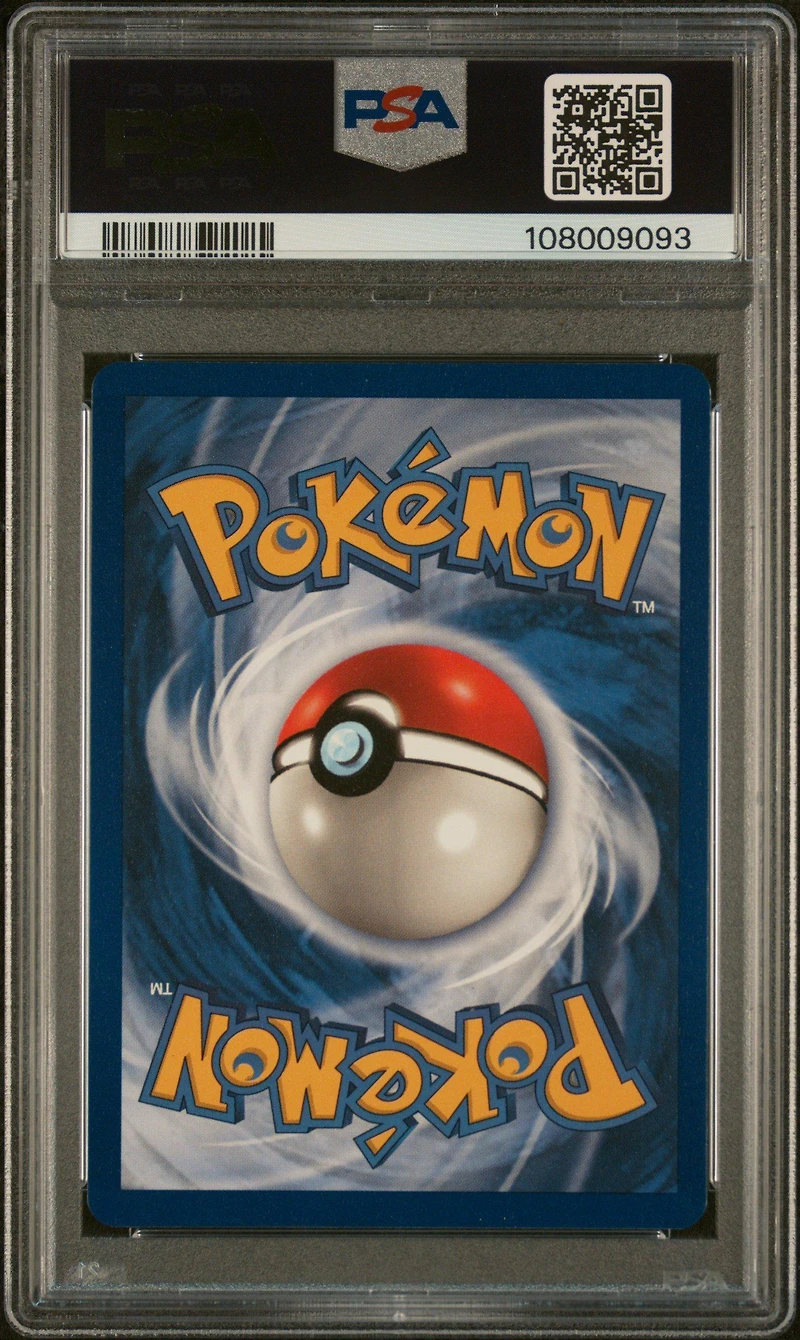1999 Pokemon French 10 Mewtwo-holo 1st Edition PSA 8