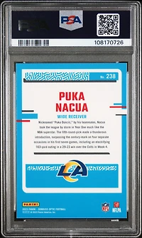 2023 Panini Donruss Optic 238 Puka Nacua PSA