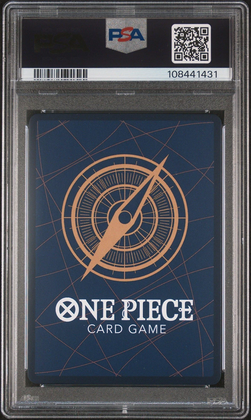2025 One Piece Japanese Op11-a Fist Of Divine Speed 118 Monkey D. Luffy Manga Alternate Art PSA 10