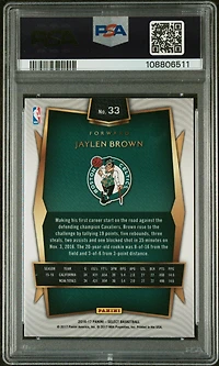 2016 Panini Select 33 Jaylen Brown PSA