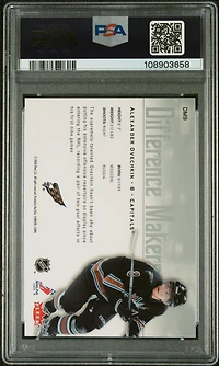 2005 Ultra Difference Makers Dm9 Alexander Ovechkin PSA 9