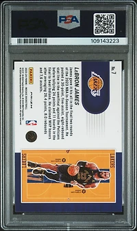 2023 Panini Mosaic Nba In-season Tournament 7 Lebron James PSA 10