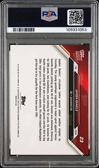 2024 Topps Now 23 Jayden Daniels PSA 10