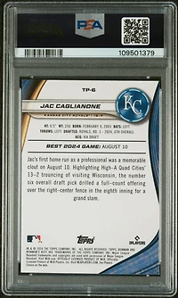 2024 Bowman's Best Top Prospects Tp6 Jac Caglianone PSA 10