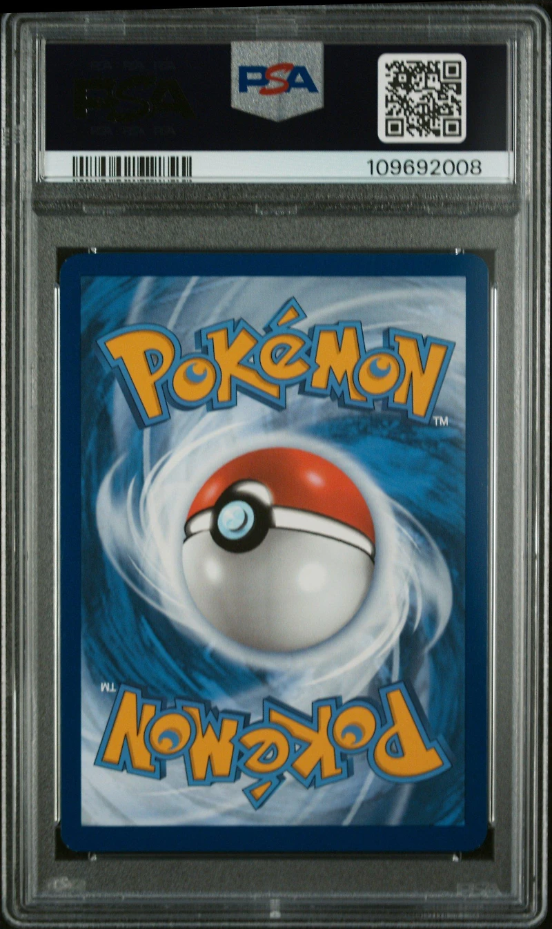 2025 Pokemon Pre En-prismatic Evolutions 054 Bloodmoon Ursaluna Master Ball Reverse Holo PSA 9