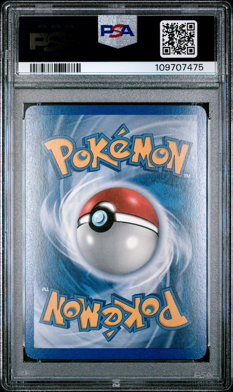 2005 Pokemon Ex Unseen Forces 9 Meganium-reverse Foil PSA 8