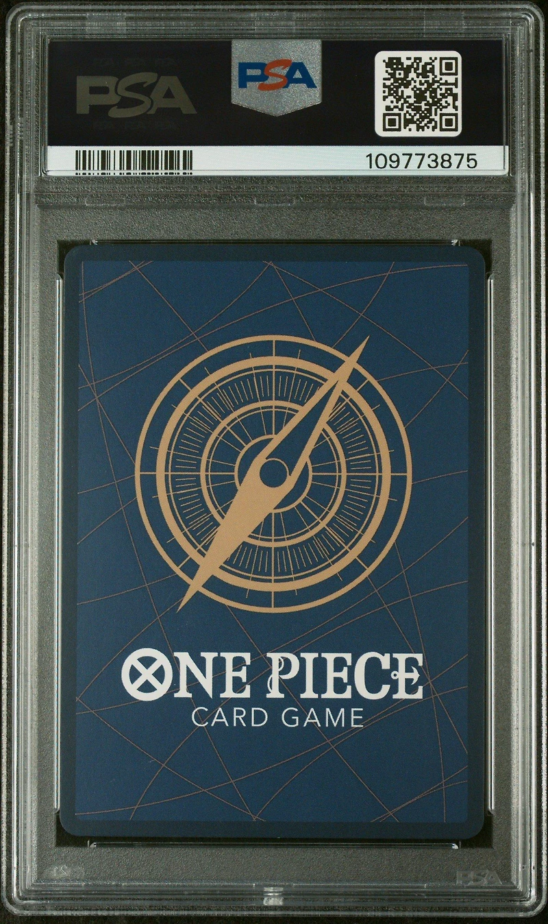 2024 One Piece Japanese Op09-emperors In The New World 093 Marshall D. Teach Wanted Alternate Art PSA 10