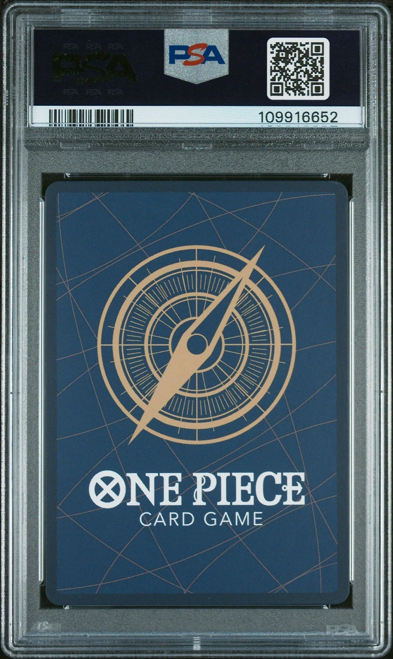 2024 One Piece Japanese Op09-emperors In The New World 004 Shanks Wanted Alternate Art PSA 10