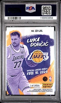 2024 Panini Instant Nba Ldlal Luka Doncic PSA 10