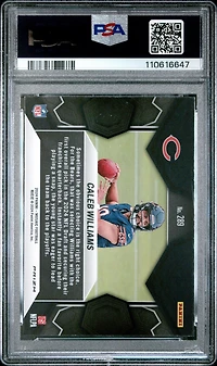 2024 Panini Mosaic 289 Caleb Williams Green PSA 10