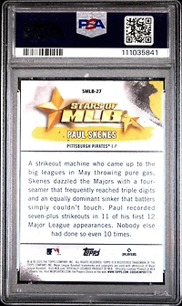 2025 Topps Stars Of Mlb Smlb27 Paul Skenes PSA 10