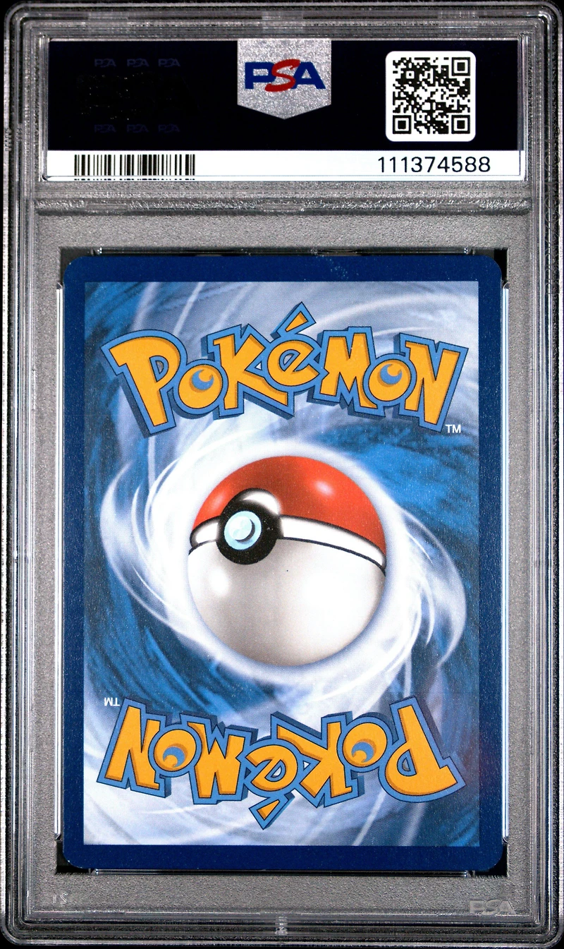 2025 Pokemon Pre En-prismatic Evolutions 020 Goldeen Poke Ball Reverse Holo PSA 8