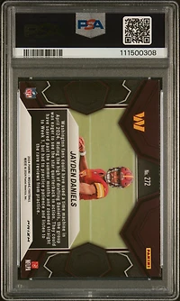 2024 Panini Mosaic 272 Jayden Daniels Camo Pink PSA 10