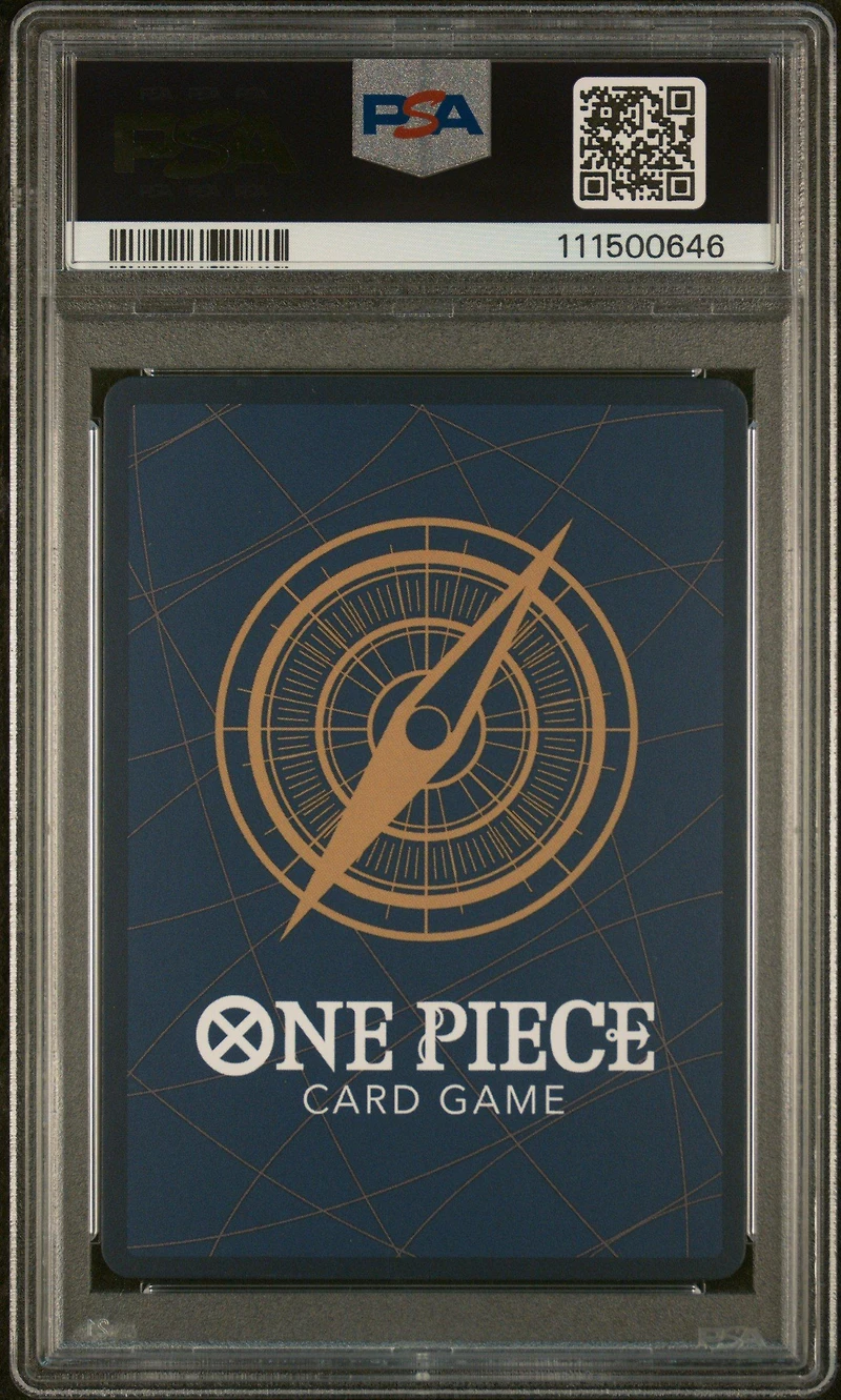2025 One Piece Japanese Op11-a Fist Of Divine Speed 119 Koby Alternate Art PSA 10