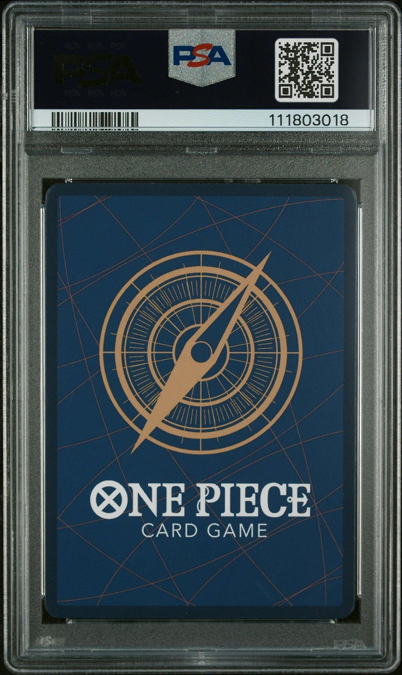 2024 One Piece Op06-wings Of The Captain 101 O-nami Alternate Art PSA 10