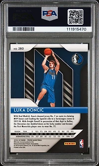 2018 Panini Prizm 280 Luka Doncic PSA