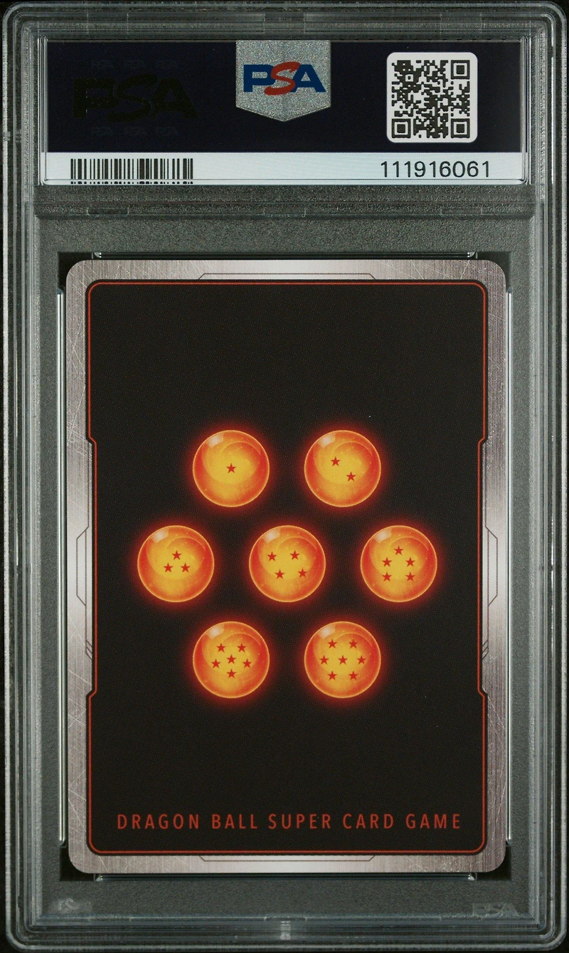 2023 Dragon Ball Super Card Game Series 22 Critical Blow Bt22-138 Bursting Rage Secret Rare PSA 10