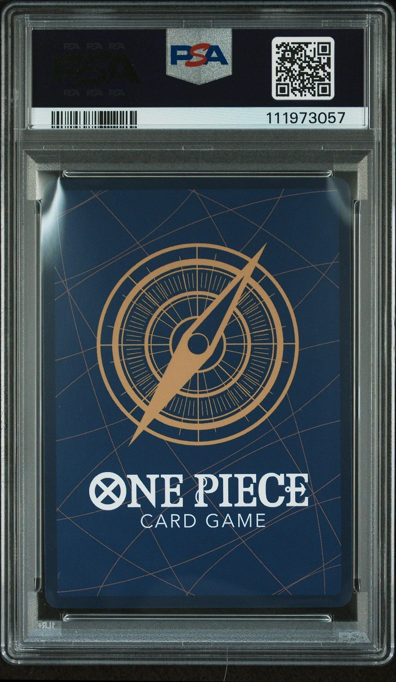 2022 One Piece Op01-romance Dawn 120 Shanks Alternate Art PSA 10