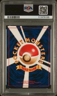 1996 Pokemon Japanese Basic 6 Charizard-holo PSA