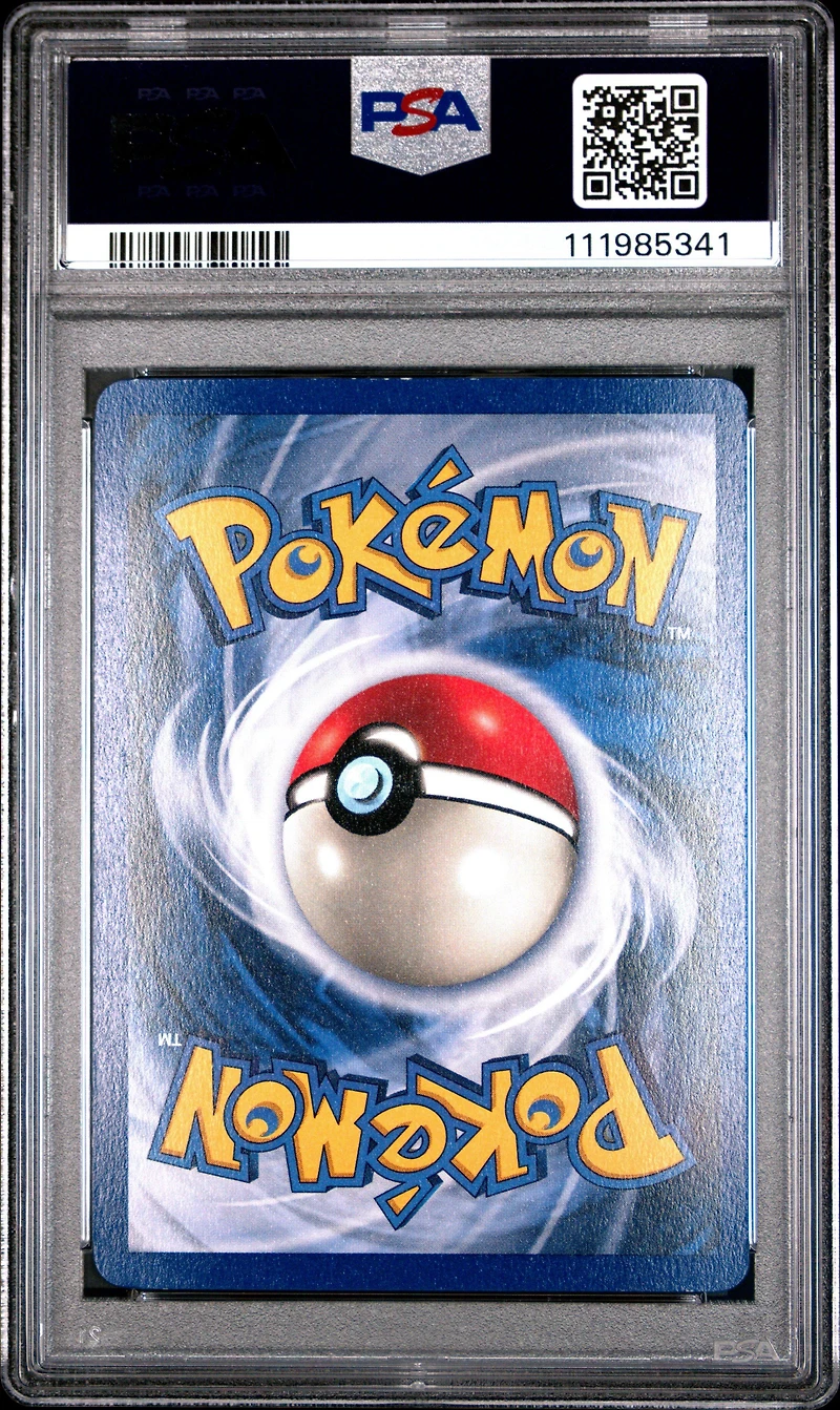 1999 Pokemon Game 7 Hitmonchan-holo PSA 8