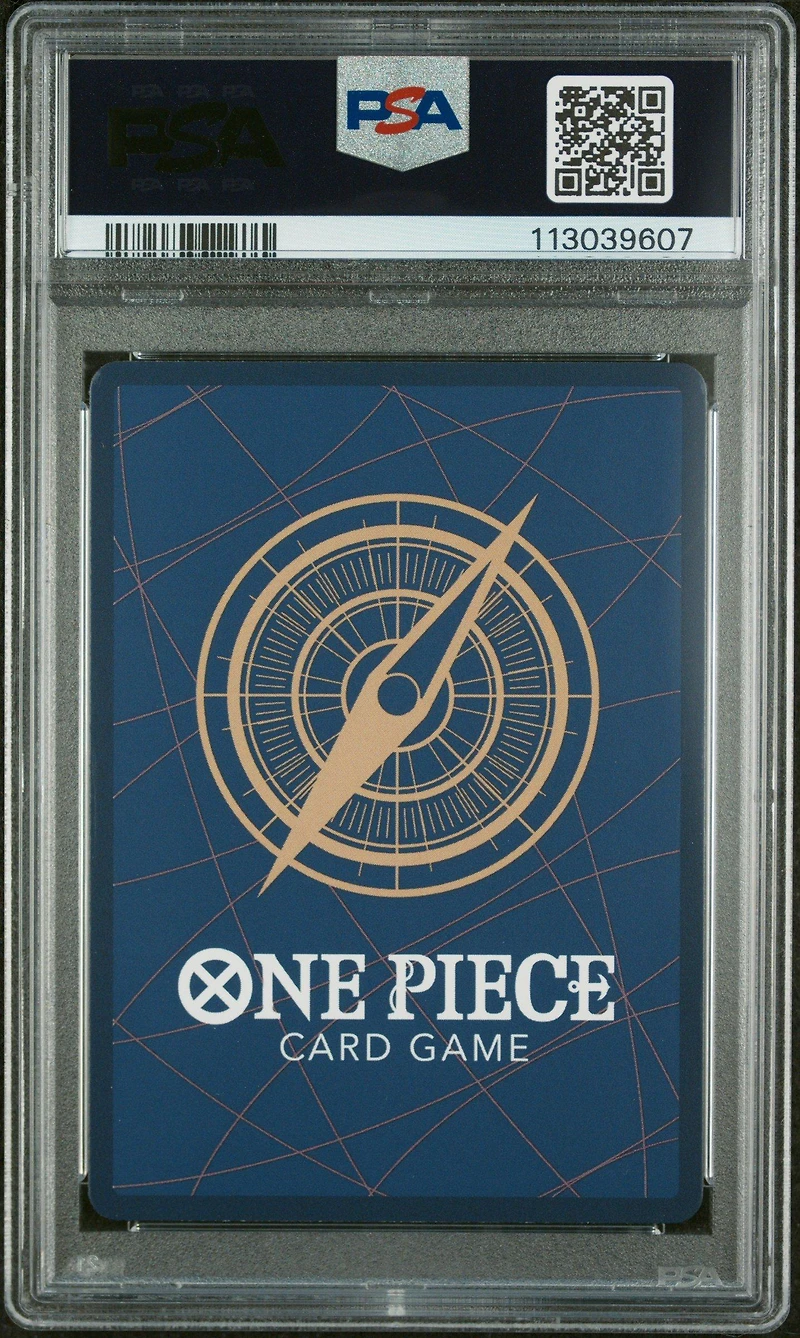 2024 One Piece Japanese Op10-royal Blood 119 Trafalgar Law Alternate Art PSA 10