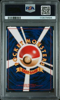 1998 Pokemon Japanese Vending 93 Haunter Series Iii-ill. Kizuki PSA