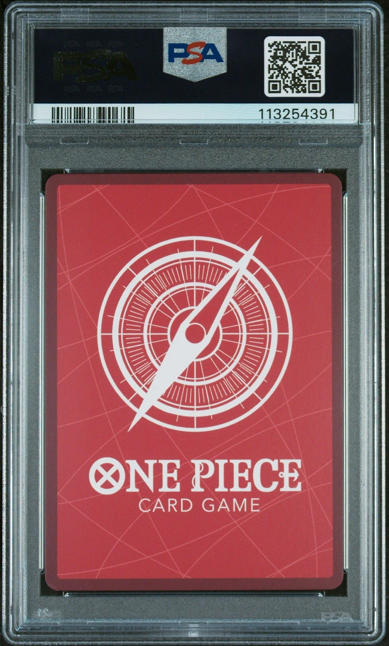 2023 One Piece Op02-paramount War 002 Monkey D. Garp Alternate Art-errata PSA 10