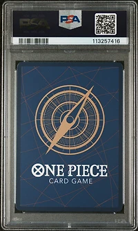 2025 One Piece Op10-royal Blood Trafalgar Law Alternate Art PSA 10