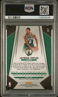 2017 Panini Prizm 16 Jayson Tatum PSA