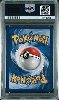 1999 Pokemon Game 23 Arcanine 1st Edition PSA
