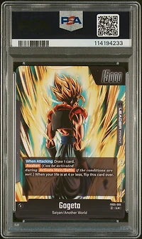2025 Dragon Ball Super Card Game Fusion World New Adventure Fb05-095 Gogeta Alternate Art PSA 10