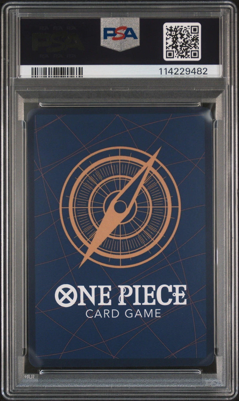 2025 One Piece Op10-royal Blood Monkey D. Luffy Alternate Art PSA 10