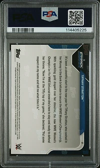 2025 Topps Now Wwe 8 Tiffany Stratton PSA 10