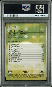 2024 Topps Archives 2006 Own The Game 06otg13 Shohei Ohtani PSA 9
