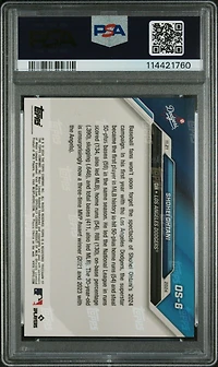 2024 Topps Now Offseason Os6 Shohei Ohtani PSA 10