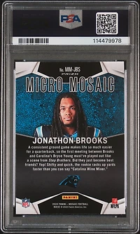 2024 Panini Mosaic Micro Mosaic Mmjbs Jonathon Brooks PSA 10