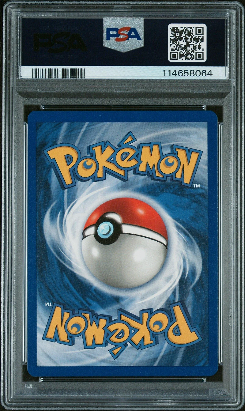 1999 Pokemon Fossil 10 Lapras-holo PSA
