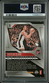 2024 Panini Prizm Wnba 22 Caitlin Clark PSA 9