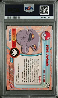 1999 Topps Pokemon Tv 24 Arbok Foil PSA 9