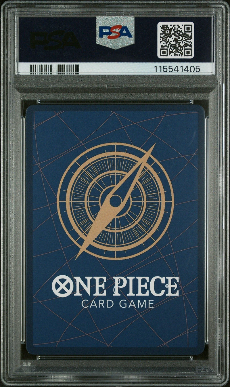 2025 One Piece Op10-royal Blood 005 Sanji Alternate Art PSA 10
