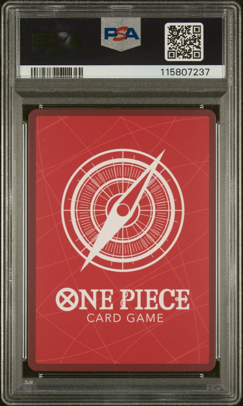 2023 One Piece Japanese Op06-wings Of The Captain 001 Uta Alternate Art PSA 10