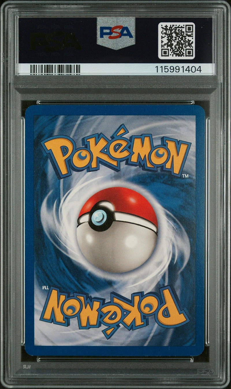 2000 Pokemon Rocket 5 Dark Dragonite-holo PSA